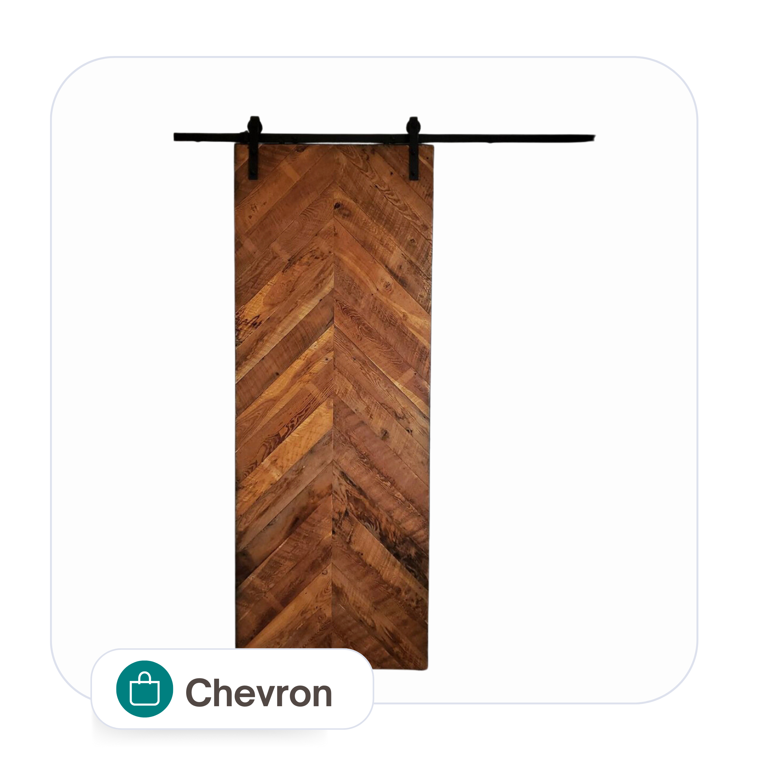 Barn Door - Chevron