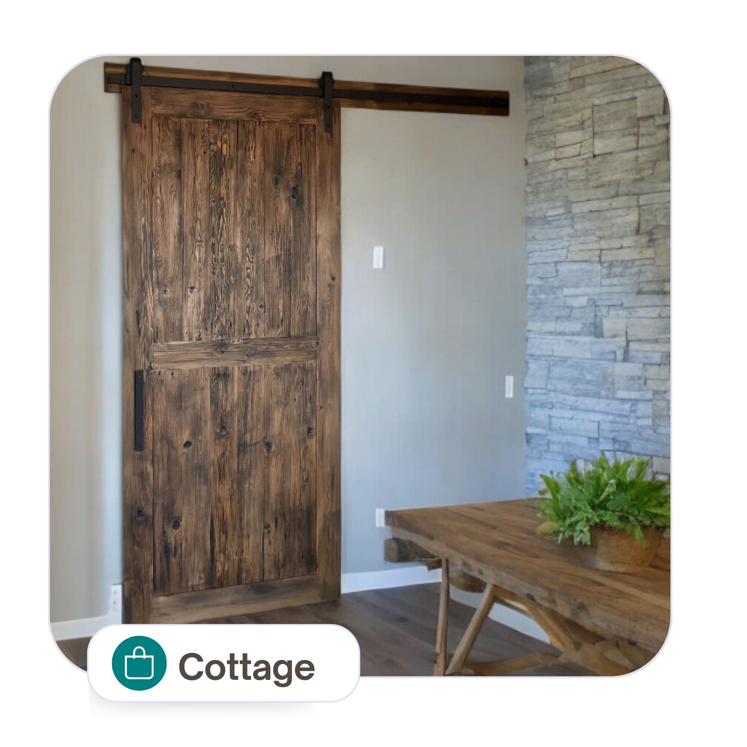 Barn Door Package - Cottage