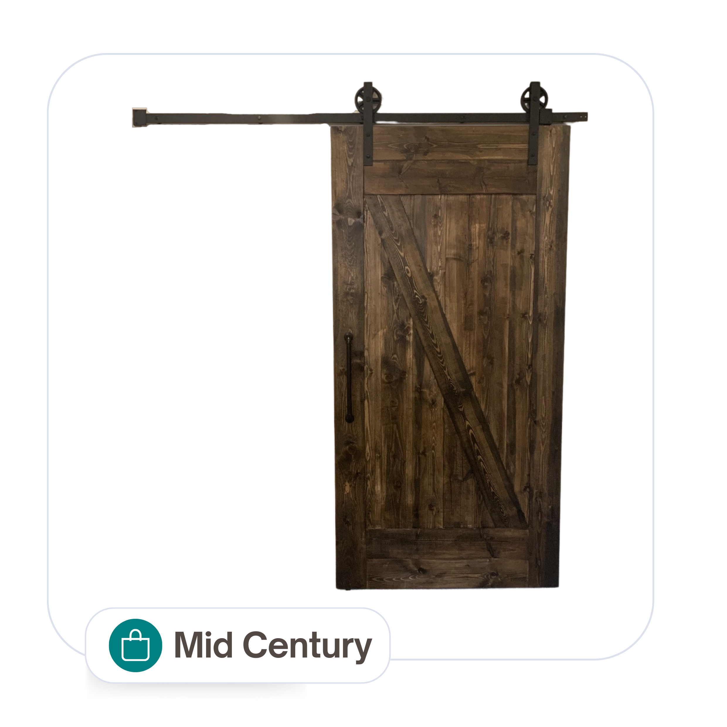 Barn Door - Mid Century