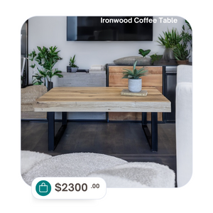 Ironwood Coffee Table