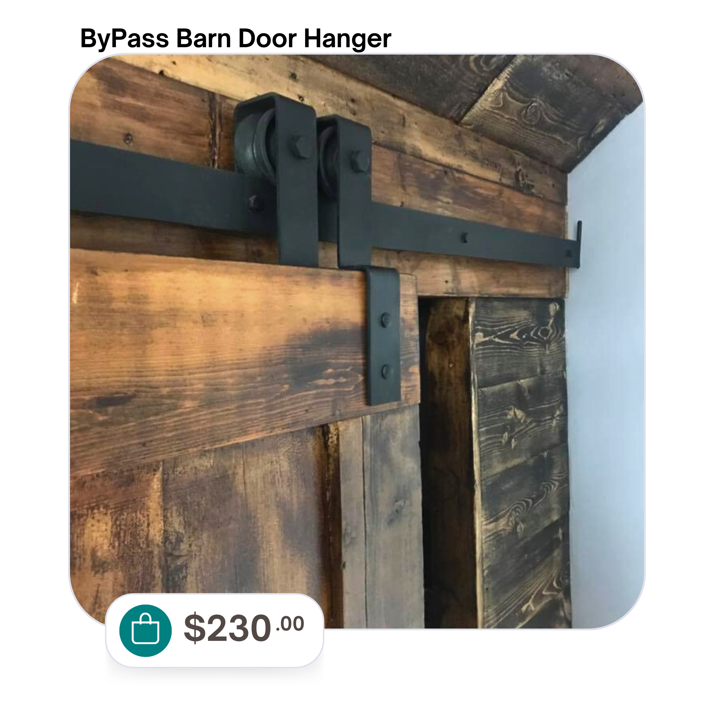 ByPass Barn Door Hardware