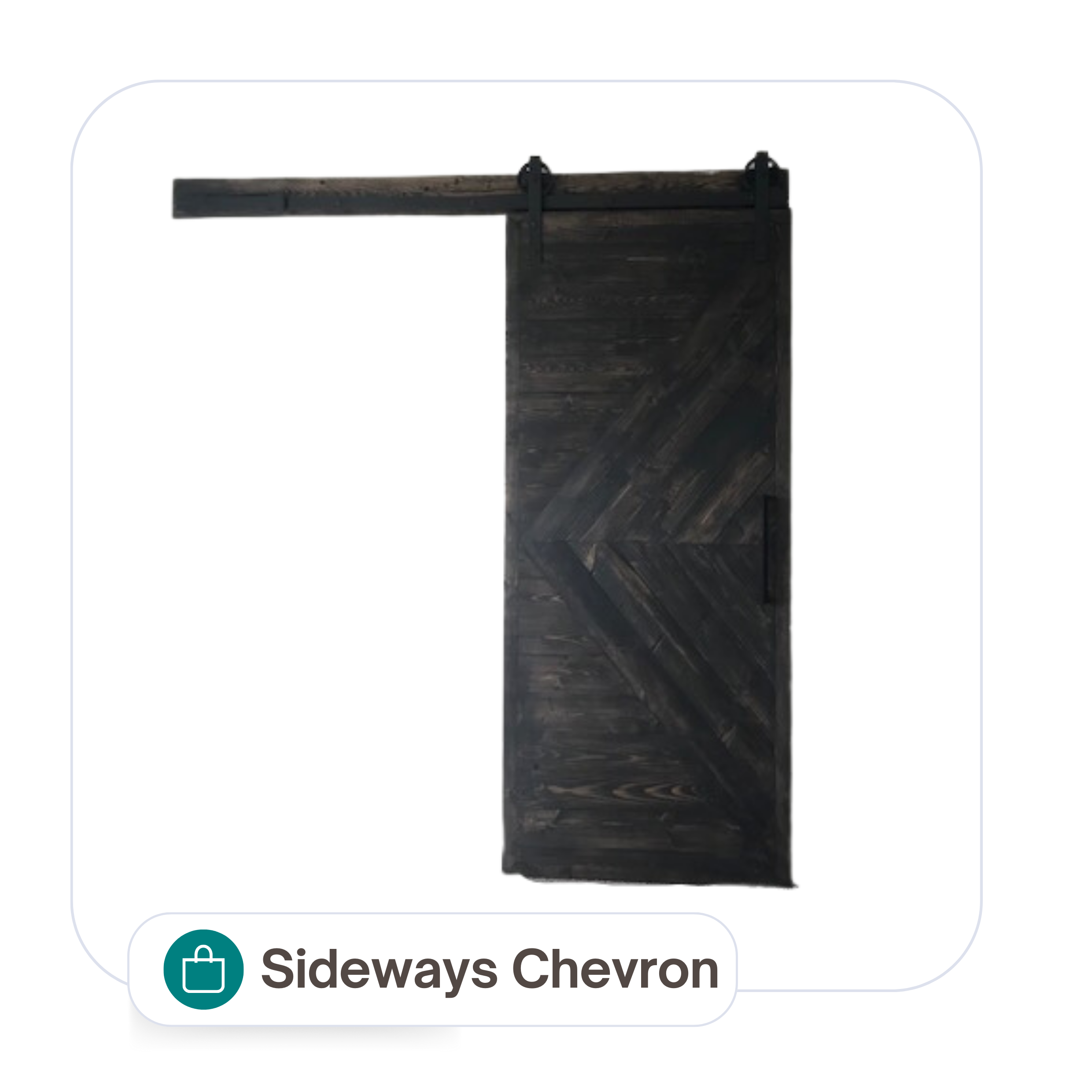 Barn Door - Sideways Chevron