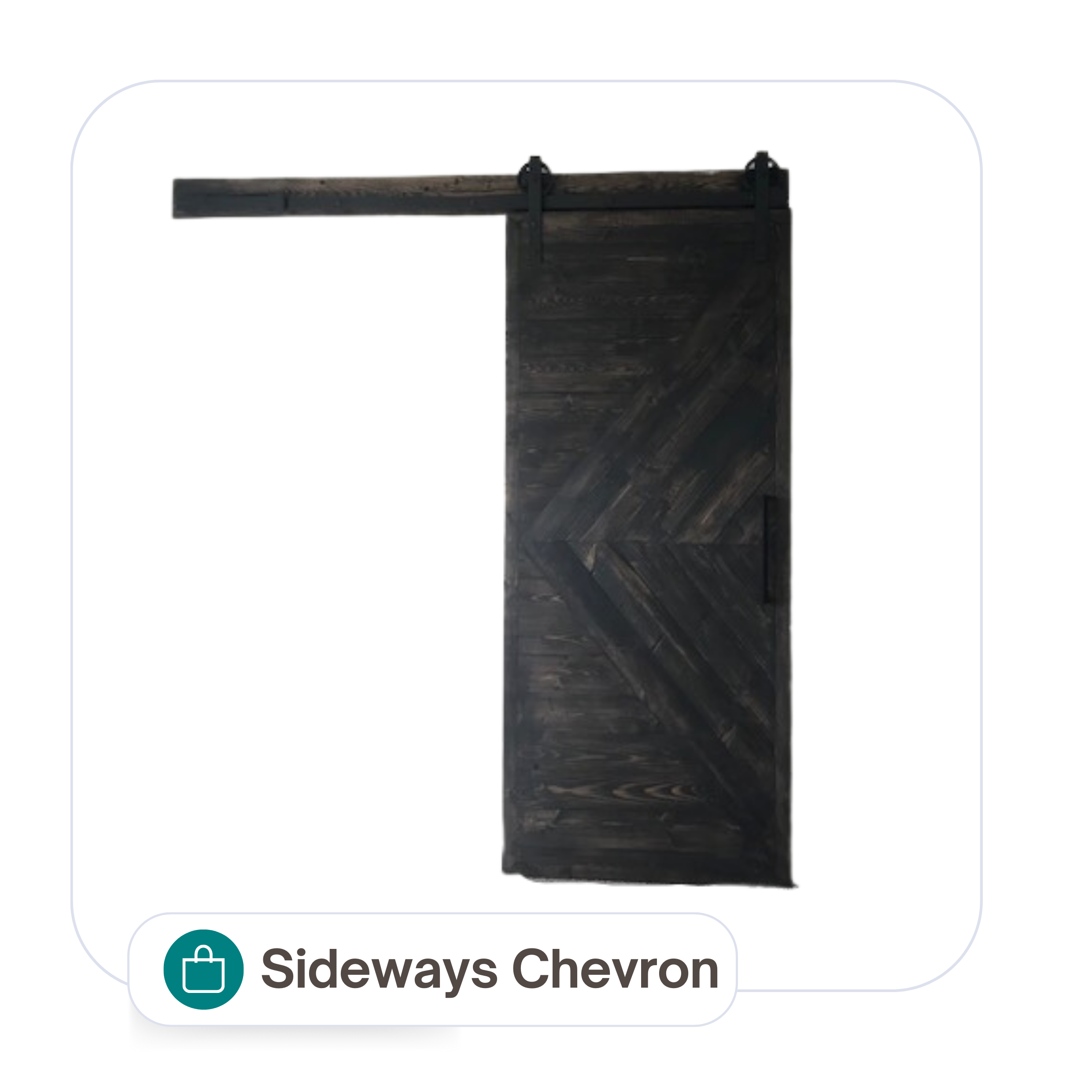 Barn Door Package - Sideways Chevron