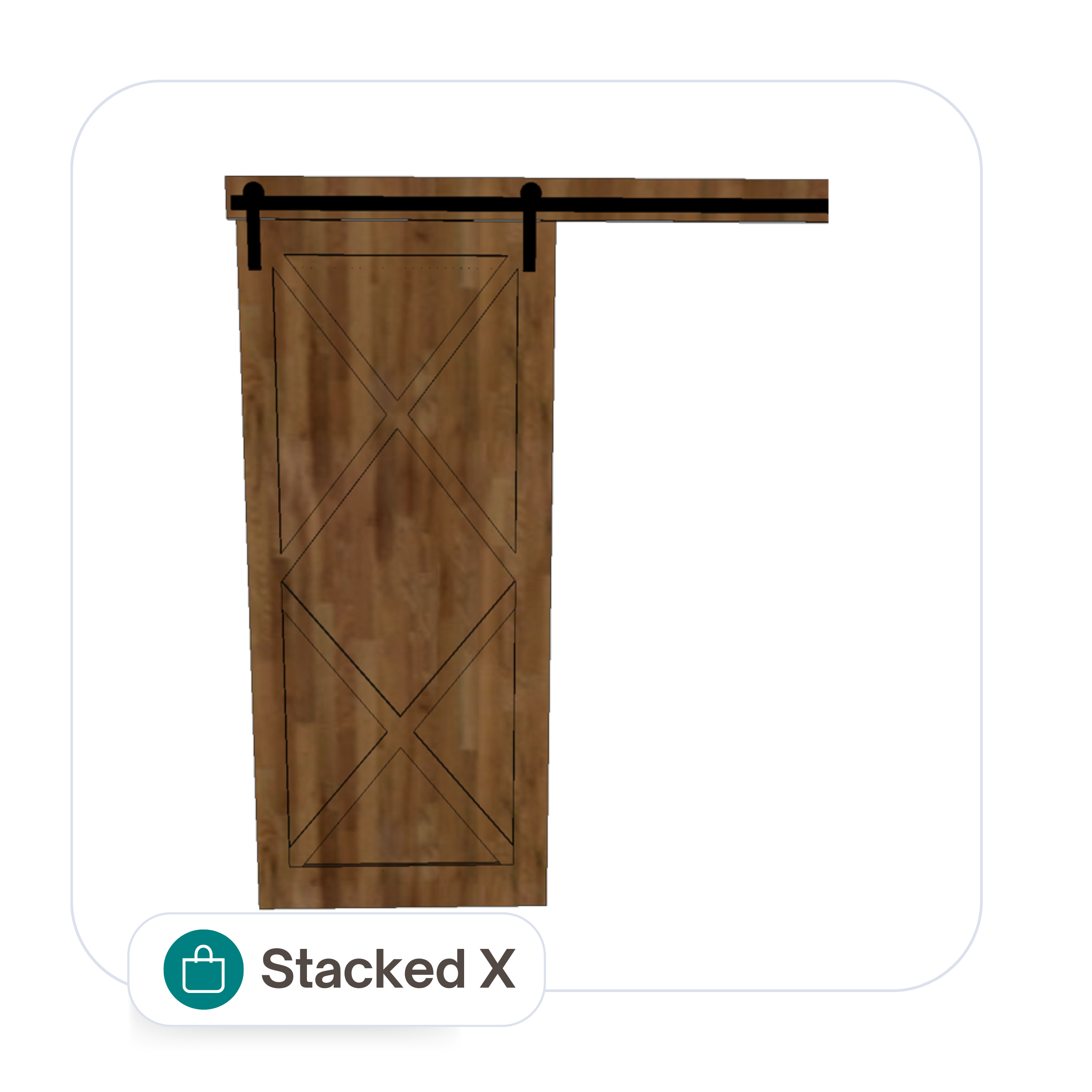 Barn Door Package - Stacked X